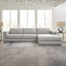 Amiata Leather Sectional with Chaise - Furniture Store