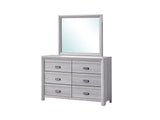 Adelaide Upholstered Bedroom Set - Driftwood Finish | Ocean Furniture