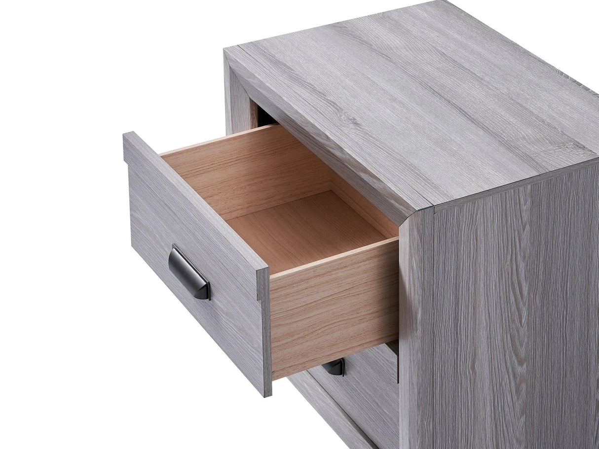 Adelaide Upholstered Bedroom Set - Driftwood Finish | Ocean Furniture