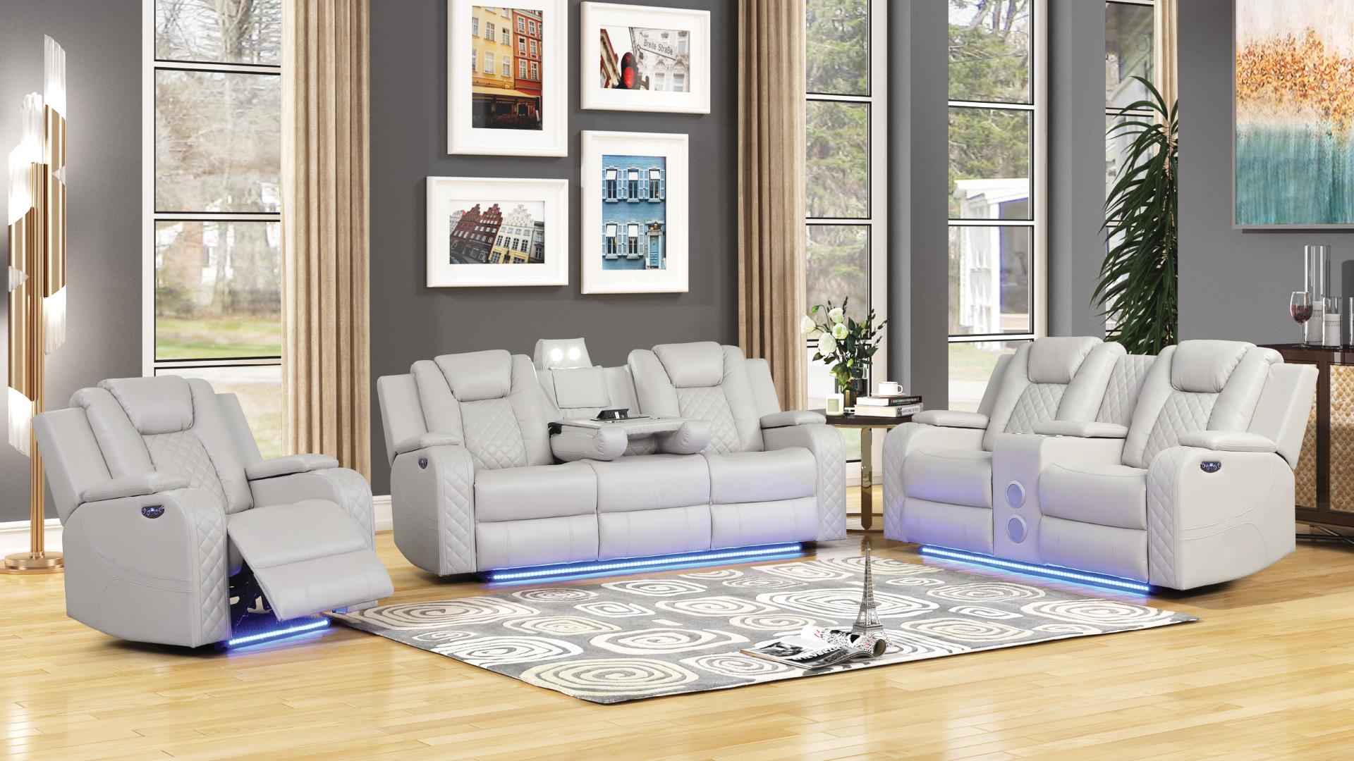 Power Reclining Sofa & Loveseat in Tampa - Benz - $1999 – Ocean