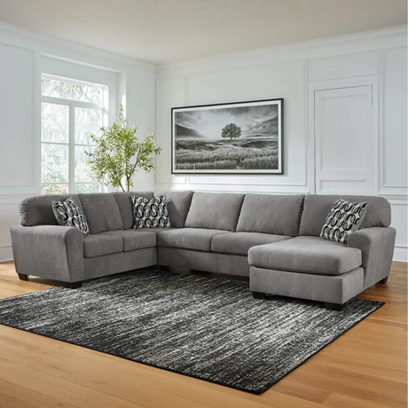 Birkdale Court Sectional with Chaise - Furniture Store
