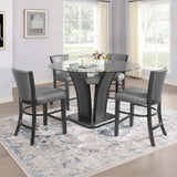 Camelia 5-Piece Counter Height Dining Set - Furniture Outlet