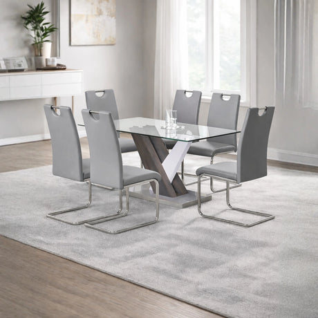 Ocean Modern Glass Dining Set | Tampa, Orlando & Fort Myers Store | From $999