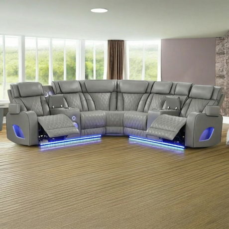 Fortuner Ice Power Reclining Sectional - Ocean Furniture Tampa