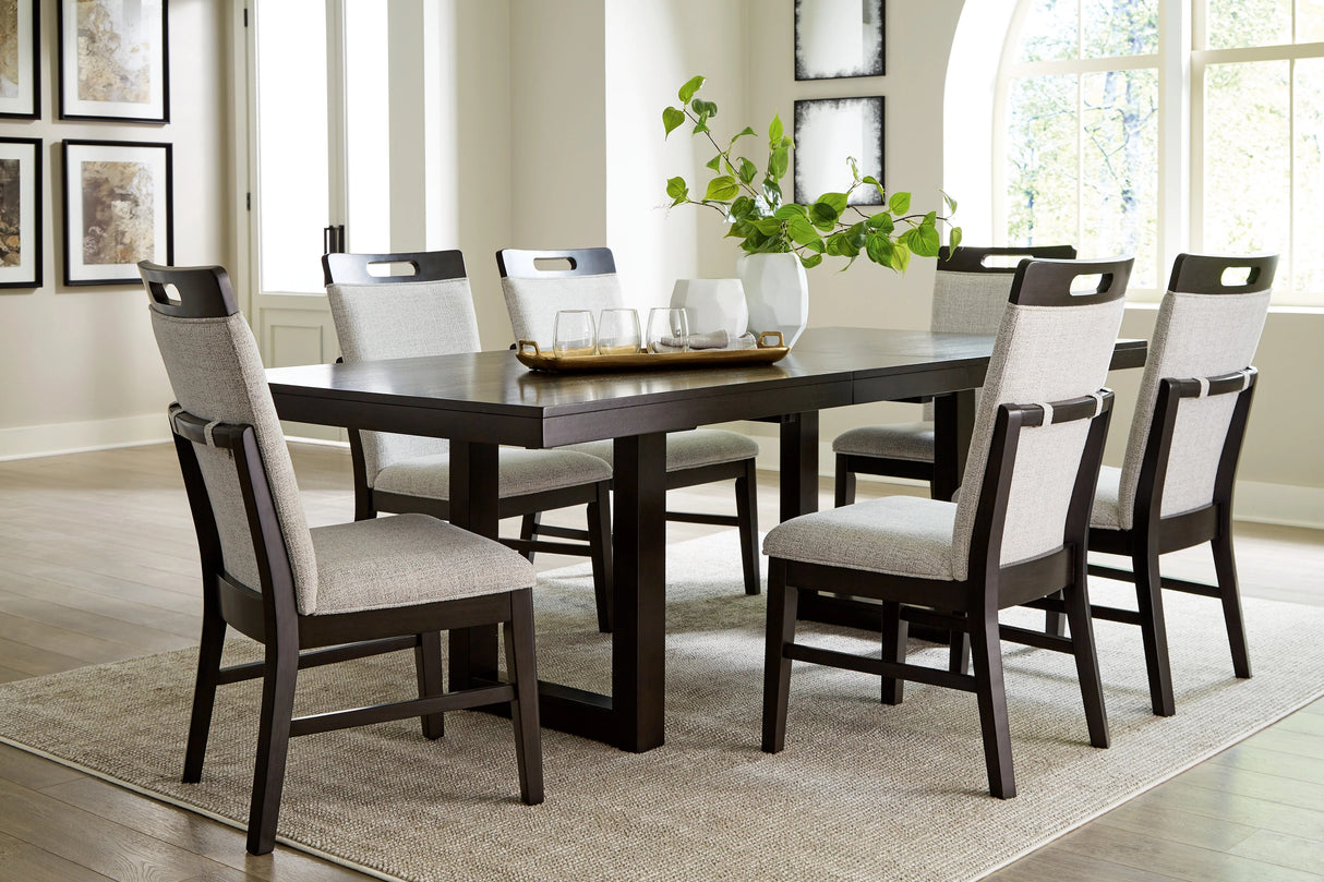 Neymorton 7-Piece Butterfly Extension Dining Set | Tampa, Orlando & Fort Myers | $1,199