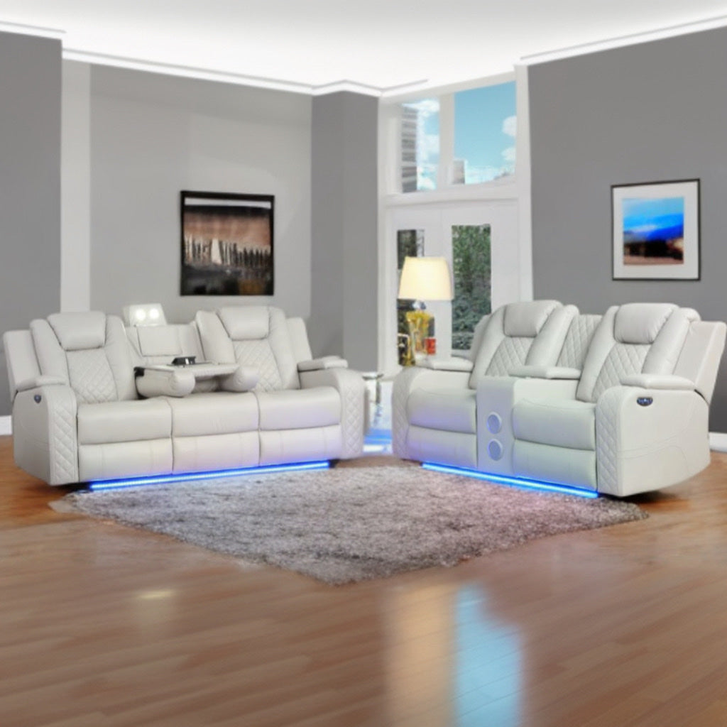 Power Reclining Sofa & Loveseat in Tampa - Benz - $1999 – Ocean