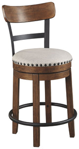 Valebeck - Full Back Swivel Stool