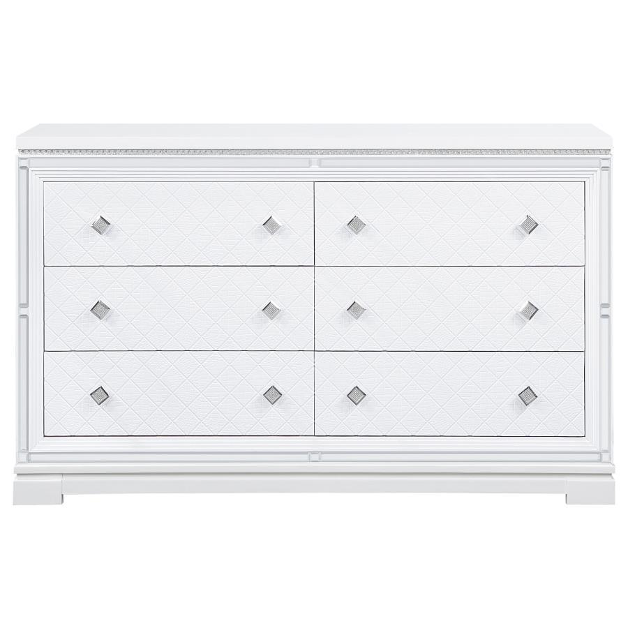 Eleanor - Rectangular 6-Drawer Dresser