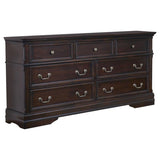 Cambridge - 7-Drawer Rectangular Dresser - Cappuccino