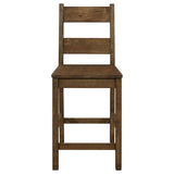 Coleman - Counter Height Stools (Set of 2) - Rustic Golden Brown