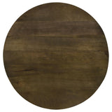 Yaritza - ound Mango Wood Coffee Table - Natural And Gunmetal