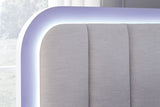 Jarlee Modern White Bedroom Set with LED Lighting | Tampa, Orlando & Fort Myers Store