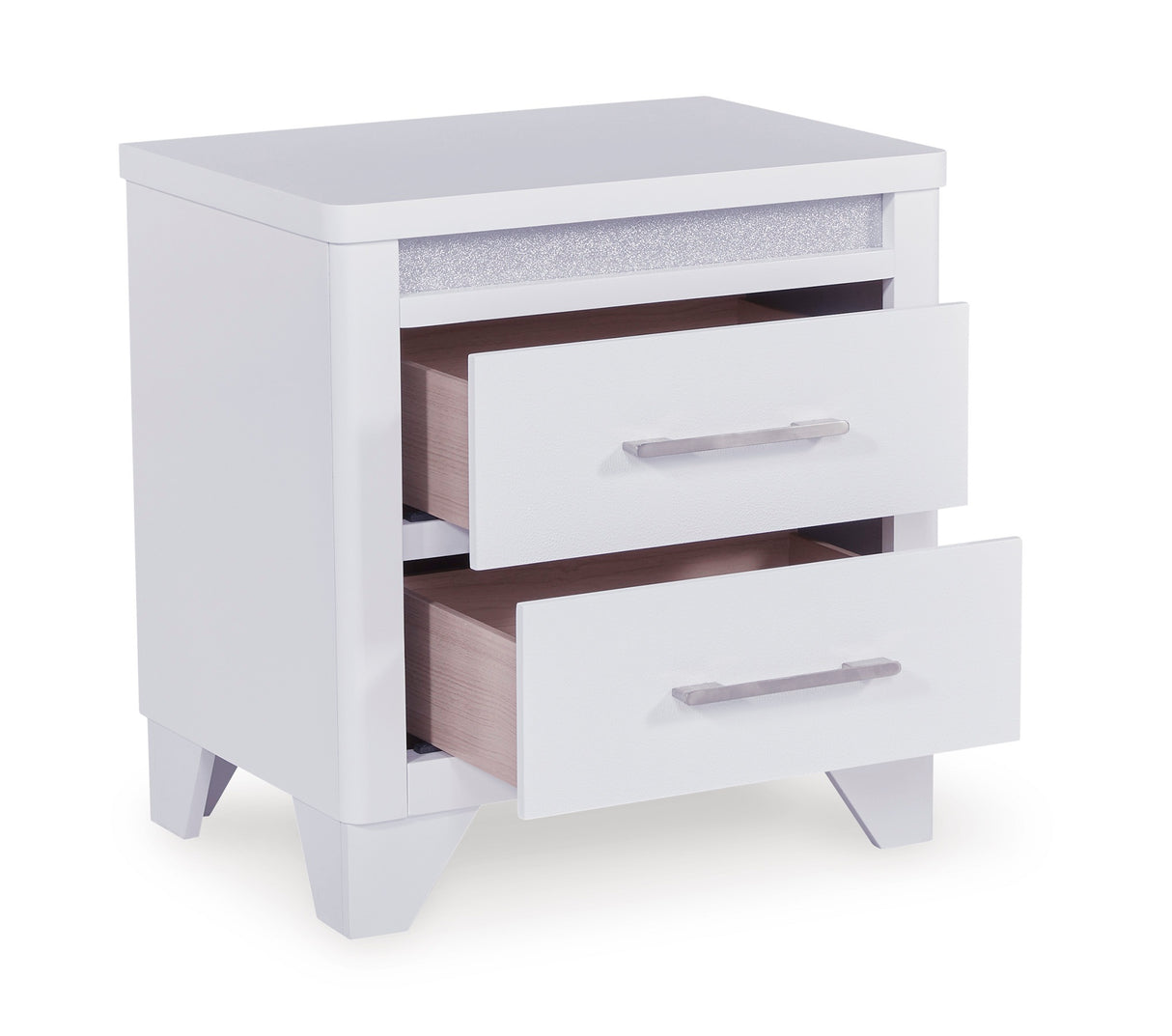 Jarlee Modern White Bedroom Set with LED Lighting | Tampa, Orlando & Fort Myers Store