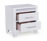 Jarlee Modern White Bedroom Set with LED Lighting | Tampa, Orlando & Fort Myers Store