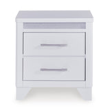 Jarlee Modern White Bedroom Set with LED Lighting | Tampa, Orlando & Fort Myers Store