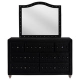 Deanna - 7-Drawer Rectangular Dresser With Mirror