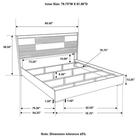 Blacktoft - Panel Bed