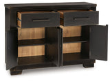 Galliden - Black - Dining Room Buffet