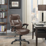 Nerris - Adjustable Height Office Chair with Padded Arm