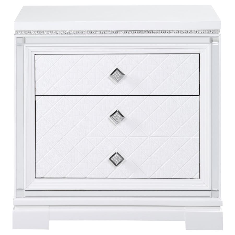 Eleanor - Rectangular 2-Drawer Nightstand