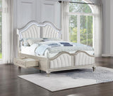 Evangeline - Storage Bed With LED Headboard