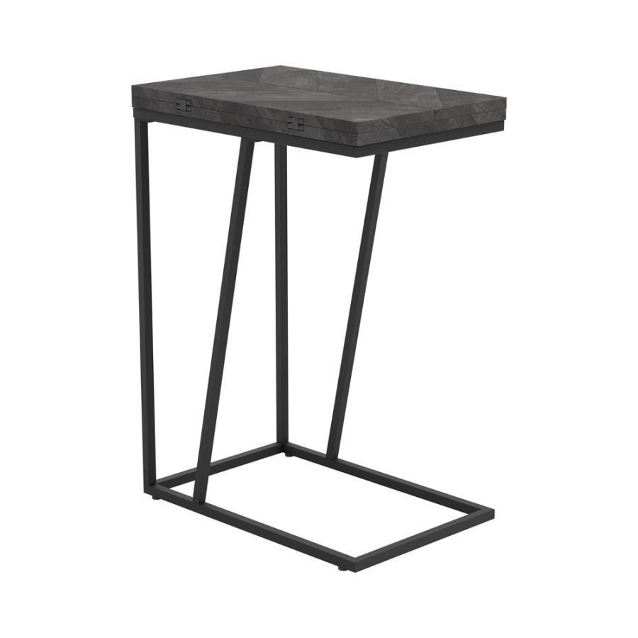 Carly - Expandable Chevron Rectangular Accent Table