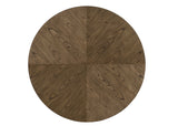 Hilara - Round Dining Table - Dark Brown