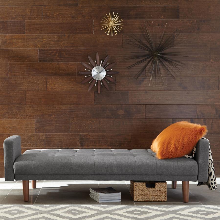 Sommer - Tufted Sofa Bed - Gray