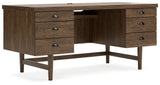 Austanny - Warm Brown - Home Office Desk