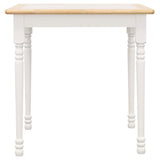 Carlene - 5 Piece Square Windsor Dining Table Set - White