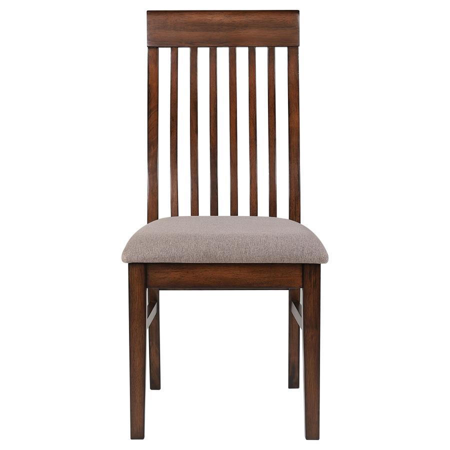 Briarwood - Slat Back Dining Side Chair (Set of 2) - Mango Oak And Brown