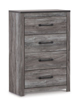 Bronyan - Dark Gray - Four Drawer Chest