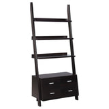 Colella - 3 Piece Storage Ladder Bookcase Set - Cappuccino