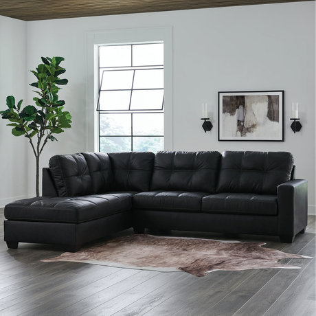 Barlin Mills Sectional with Chaise - Tampa Furniture Store