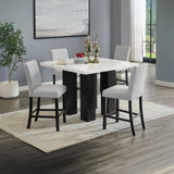 Parkside Counter Height Marble-Look Dining Set | Tampa, Orlando & Fort Myers | $899