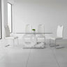 Brunella Modern Glass Dining Set | Tampa, Orlando & Fort Myers | From $999