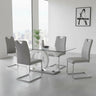 Brunella Modern Glass Dining Set | Tampa, Orlando & Fort Myers | From $999