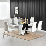 Aura Modern Dining Set in Black or White | Tampa, Orlando & Fort Myers Store | From $999