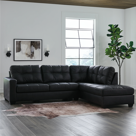 Barlin Mills Sectional with Chaise - Tampa Furniture Store