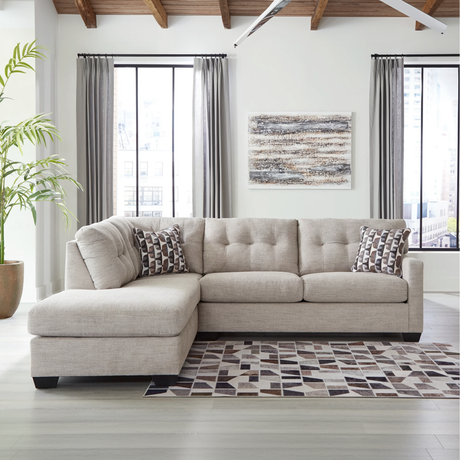 Mahoney Sectional with Chaise - Furniture Store