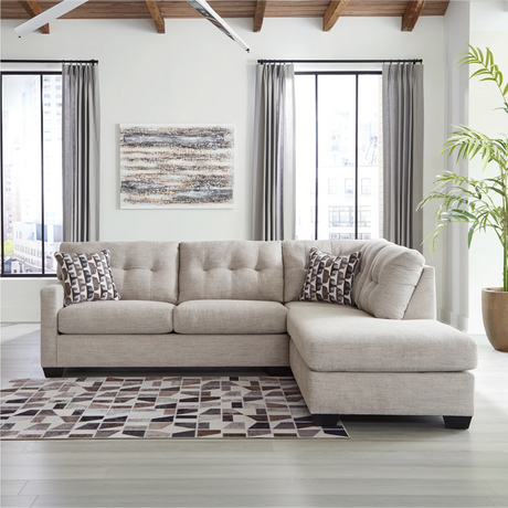 Mahoney Sectional with Chaise - Furniture Store