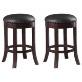 Aboushi - Backless Stools with Upholstered Seat (Set of 2)