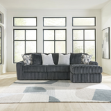 Midnight-Madness Corduroy Sectional Set | Tampa, Orlando & Fort Myers | From $1,199