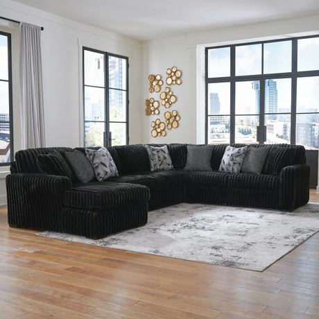 Midnight-Madness Corduroy Sectional Set | Tampa, Orlando & Fort Myers | From $1,199