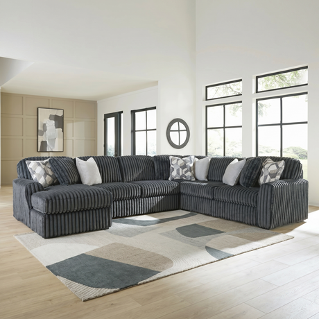 Midnight-Madness Corduroy Sectional Set | Tampa, Orlando & Fort Myers | From $1,199
