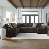 Midnight-Madness Corduroy Sectional Set | Tampa, Orlando & Fort Myers | From $1,199