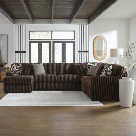 Midnight-Madness Corduroy Sectional Set | Tampa, Orlando & Fort Myers | From $1,199