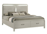 Aria Modern LED Bedroom Set in Beige | Tampa, Orlando & Fort Myers