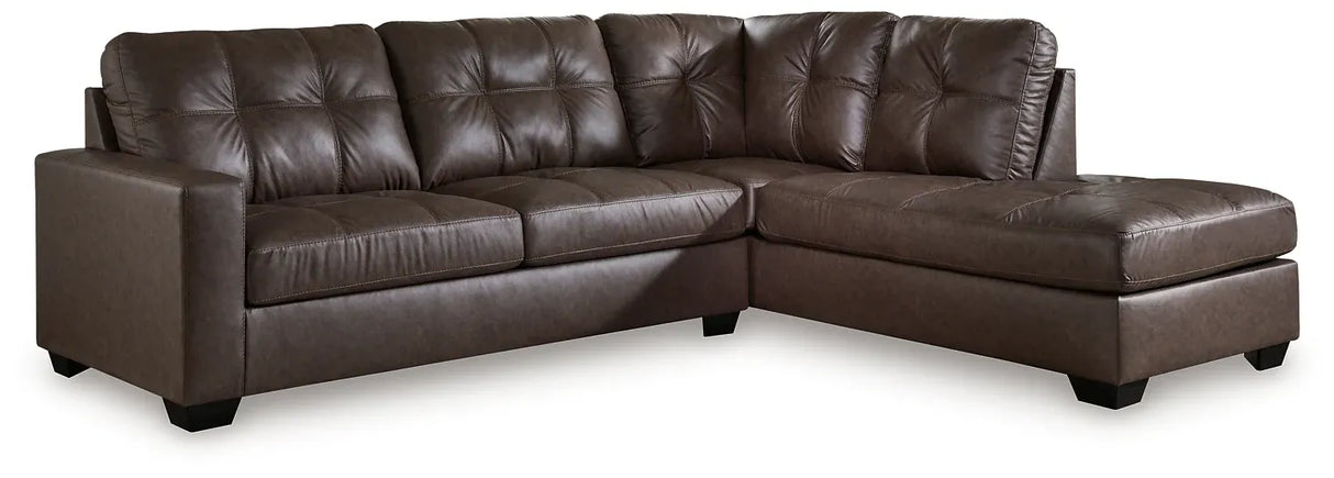 Barlin Mills Sectional with Chaise - Tampa Furniture Store