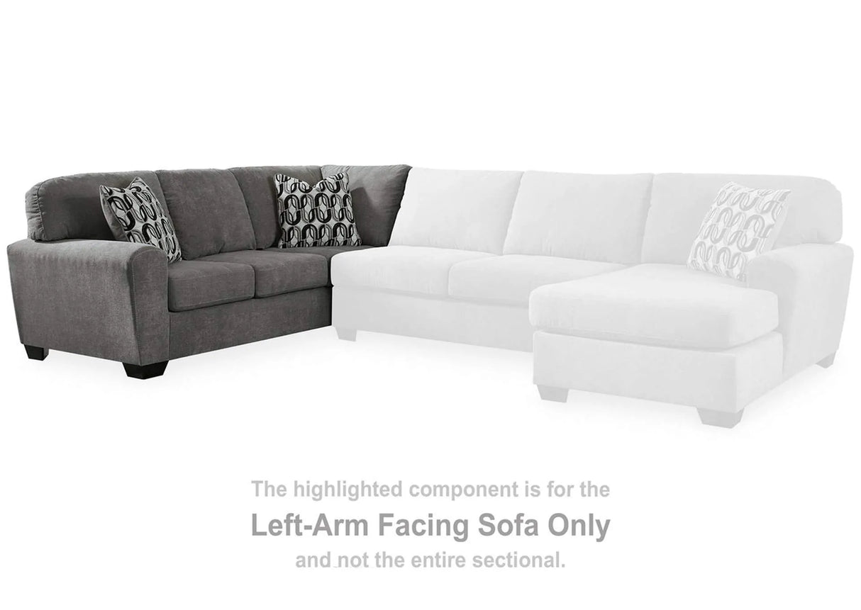 Birkdale Court Sectional with Chaise - Furniture Store